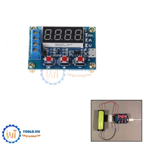 Mạch Test Dung Lượng HW-586 Cho Pin LI-ION Lithium 18650 1.2 – 12V