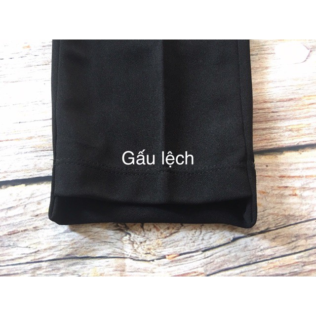 Quần Baggy Lưng Chun Mã 450, Quần Tây Dài Cạp Chun Vải Sạn, Quần Baggy Bigsize Co Dãn