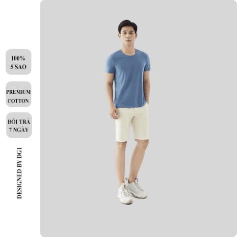 Áo Thun Nam Cổ Tròn Cotton Hàng Hiệu Zakado Áo Phông Nam Không Cổ Co Giãn Loại Đẹp