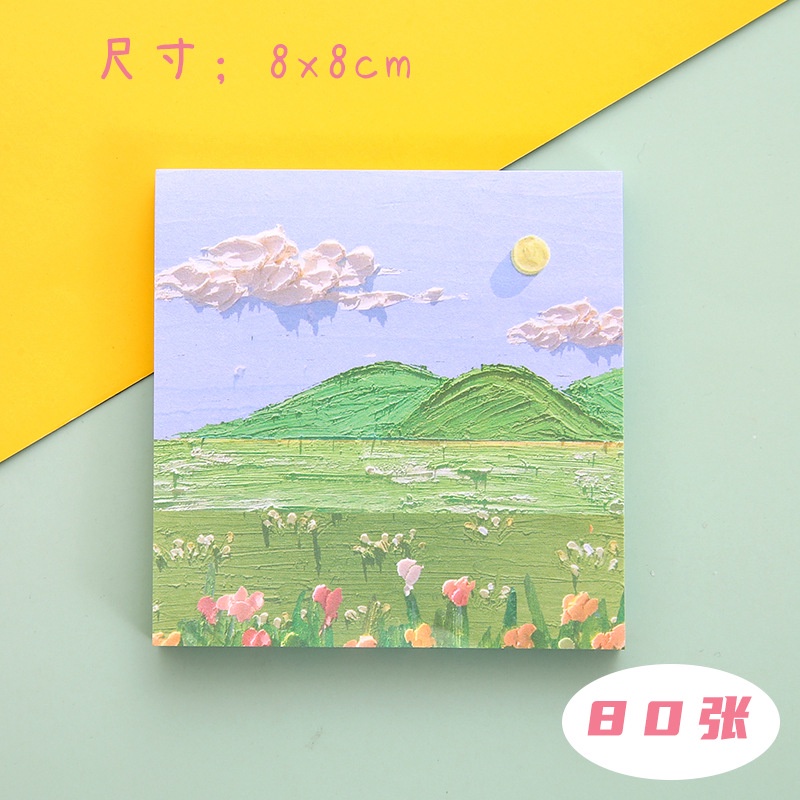 Tập giấy note ⚡️NHIỀU MẪU SIÊU KUTE⚡️ Giấy Ghi Nhớ Cao Cấp NANA