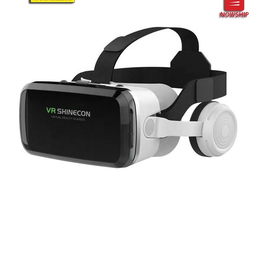 Kính Thực Tế Ảo Bluetooth Hỗ Trợ Màn Hình 6.5inch Có Tai Nghe VR Shinecon G04BS