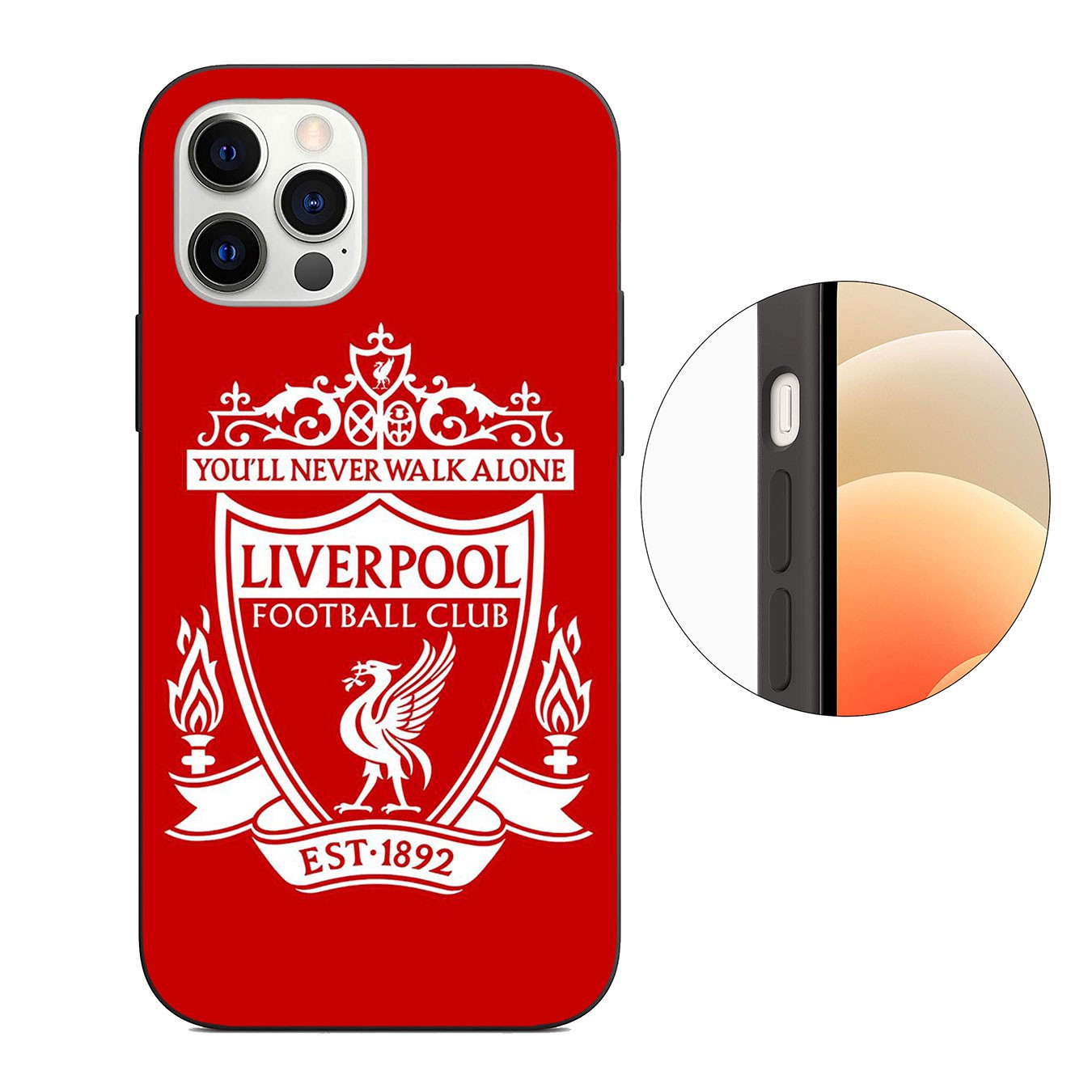 Ốp điện thoại silicon mềm in hình Liverpool màu đỏ cho Huawei P30 Pro Lite Y6 Y7 Y9 Prime 2019 2018 Y9Prime