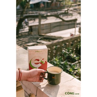 Cà phê Cốt dừa hoà tan C+ của Cộng Cà Phê (Hộp)