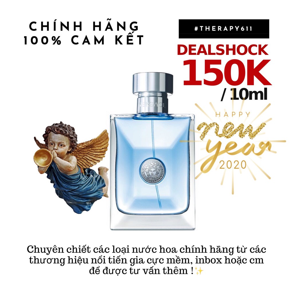 [𝗦𝗔𝗟𝗘]..::✨Nước hoa chính hãng Versace Pour Homme Test 5ml/10ml/20ml✨::..
