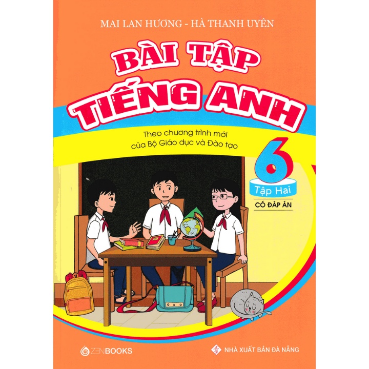 Sách - Bài Tập Tiếng Anh Lớp 6 Tập 2 (Có Đáp Án) - Chương Trình Mới