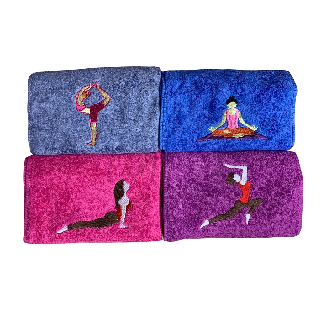 Khăn tập Yoga Gym cô gái ,Lau mồ hôi, thấm hút mồ hôi, cotton,mềm mại,đa năng