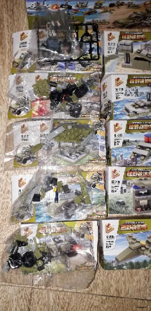 Sét trọn bộ lắp ráp LegoPubg 633032 rất đẹp