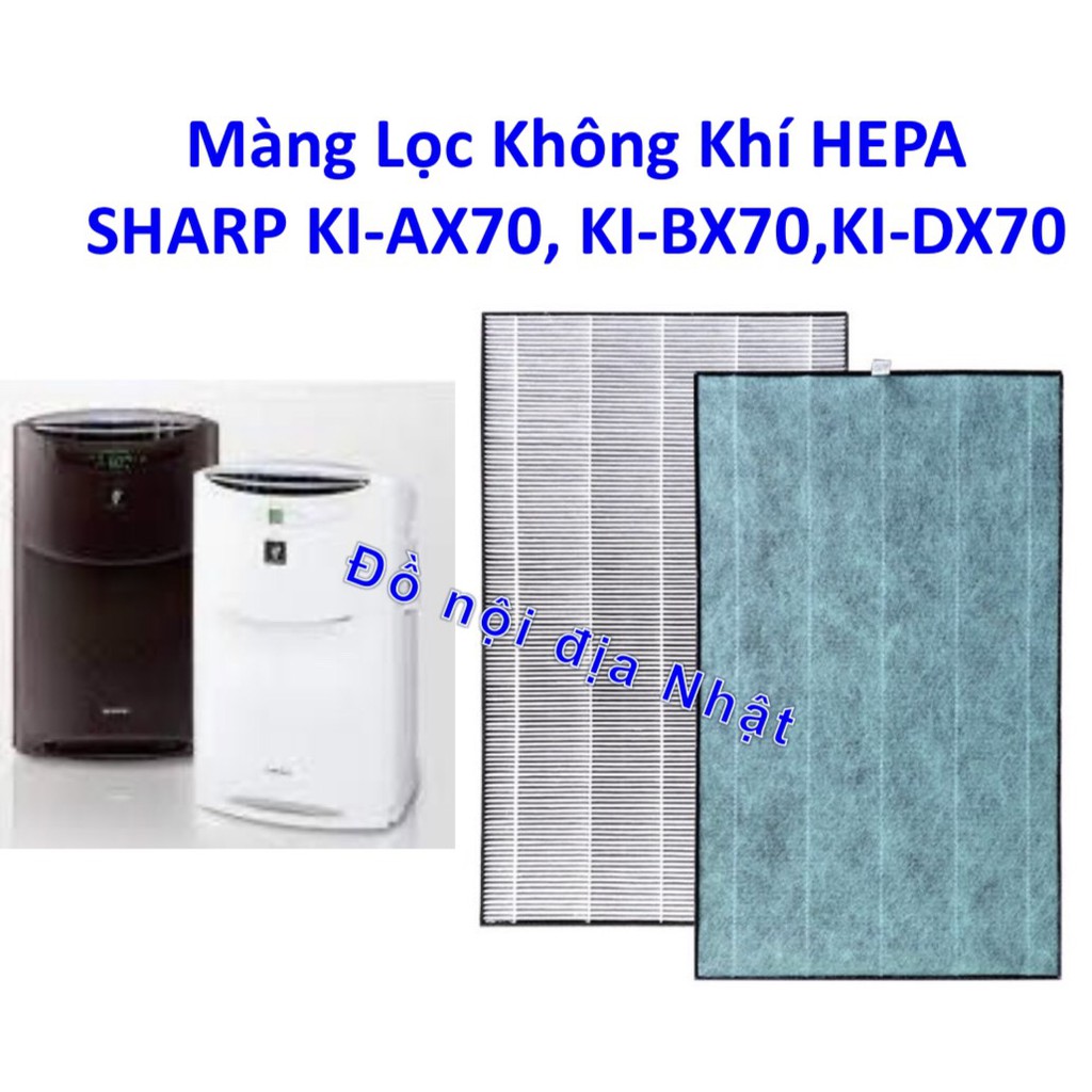 Màng lọc Hepa Sharp KI-AX70, KI-BX70,KI-DX70