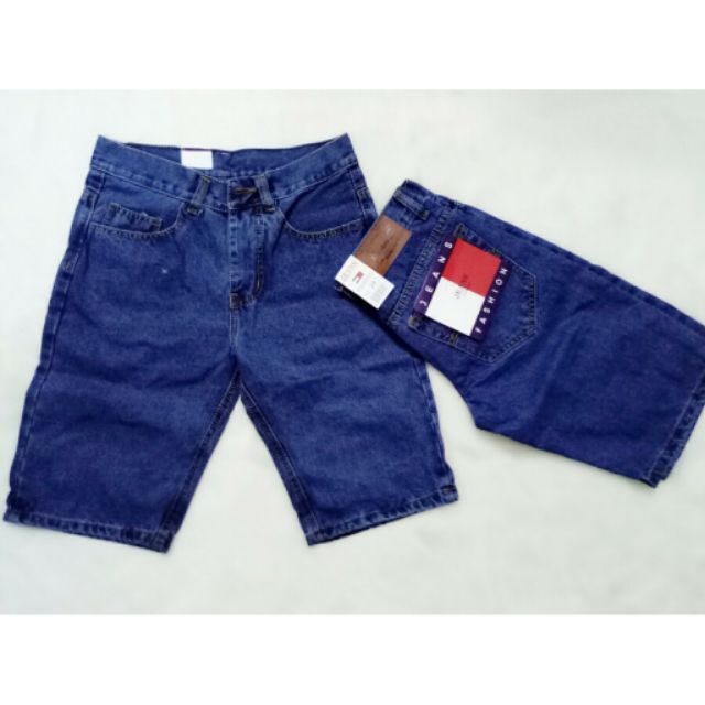 Quần Short Jean Trơn