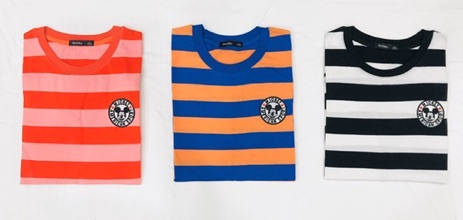 Áo thun kẻ sọc croptop