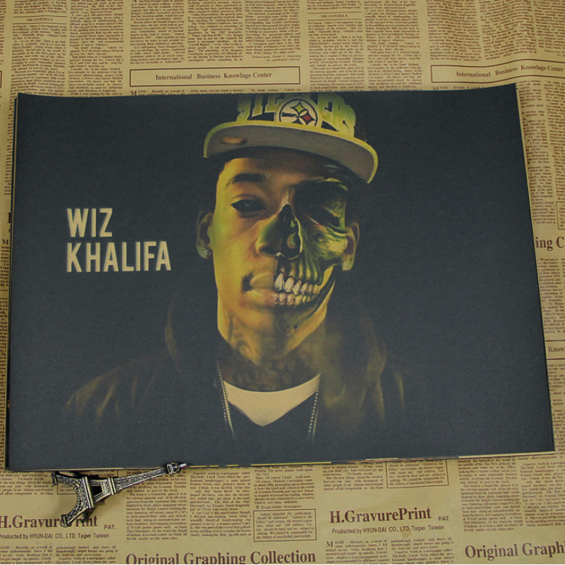 Poster Treo Tường Trang Trí In Hình Phong Cách Vintage