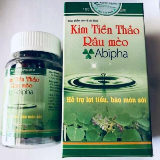 Kim tiền thảo Râu mèo abipha hỗ trợ điều trị sỏi thận, sỏi bàng quang, sỏi mật, sỏi đường tiết niệu