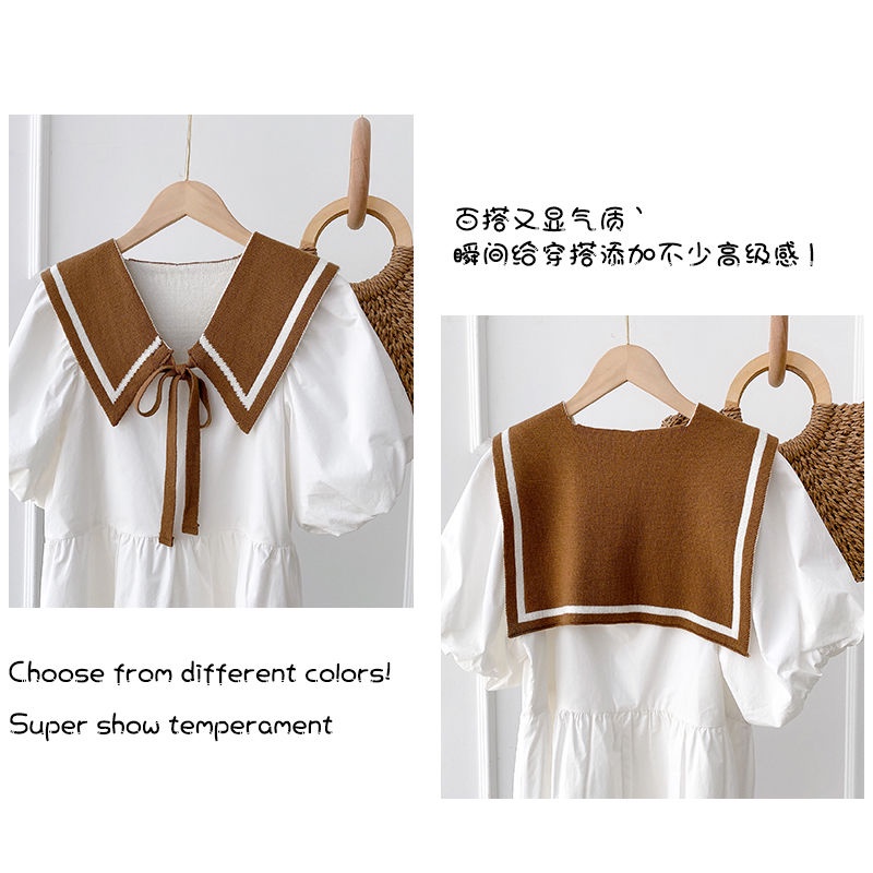 2022 Mới Phong Cách Preppy Phù Hợp Với Vai Khăn Choàng Nhỏ Điều Hòa Không Khí Phòng Màu Sắc Phù Hợp Với Mùa Xuân Thu Phù Hợp Với Vai Văn Phòng Bảo Vệ Cổ Tử Cung Cột Sống Kee