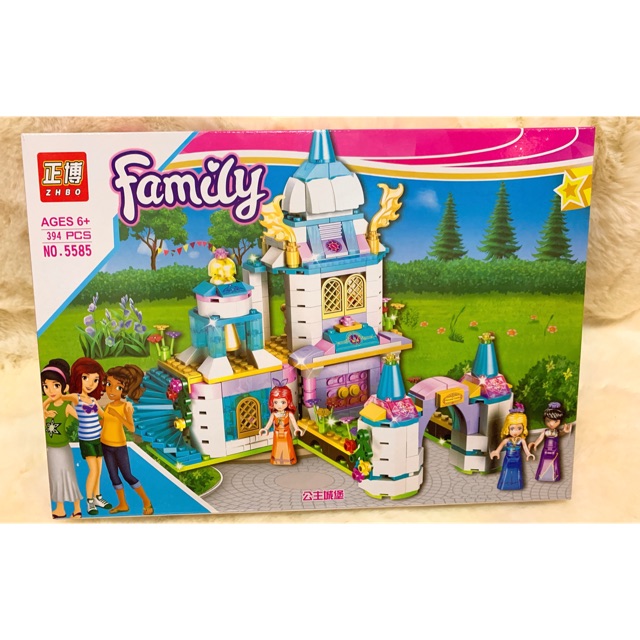 Đồ Chơi Lắp Ráp Lego Family Lâu Đai Các Nàng Công Chúa 5585-384 mảnh