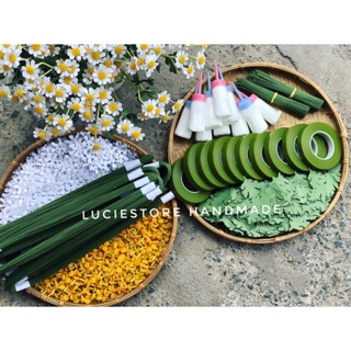 Set Nguyên Liệu Làm 100 Bông Cúc Tana ( Xem hình )