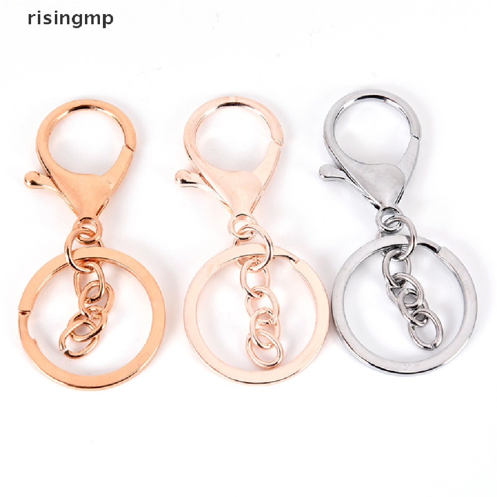 [risingmp] Set 10 Móc Khóa / Móc Khóa Làm Trang Sức DIY Hình Tôm Hùm ♨Trên đó