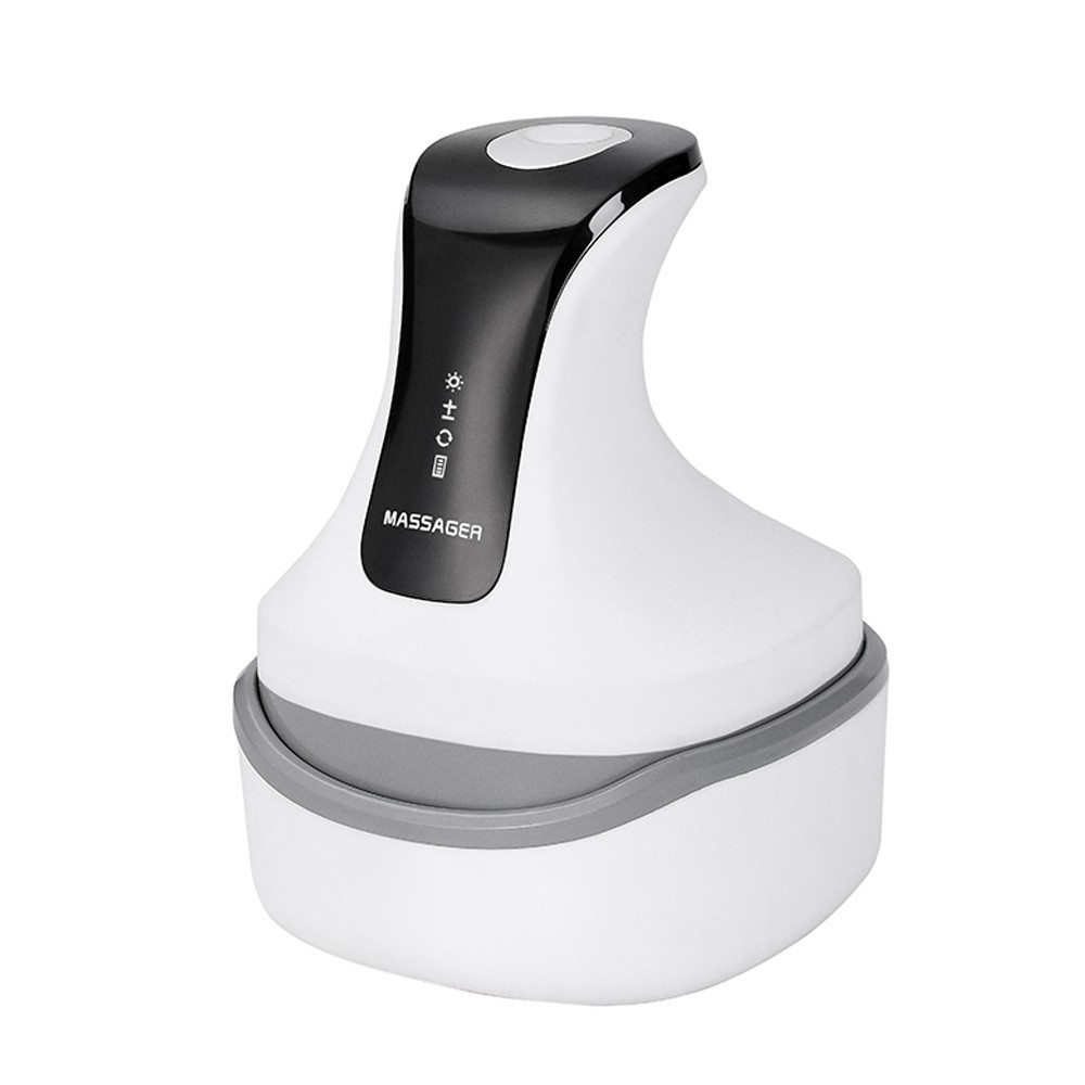 Máy mát xa đầu nam châm 4D chống rụng tóc Ipx7 có thể sạc lại tiện dụng