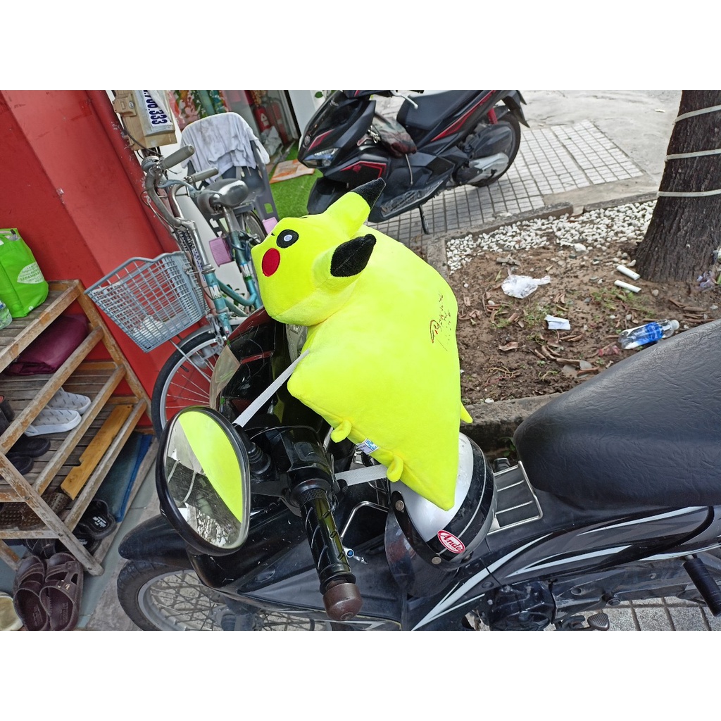 Ghế ngồi xe máy có vòng xếp gọn xe Vision