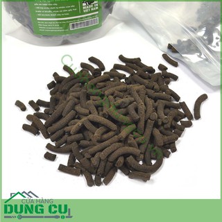 Gói 1kg phân trùn quế dạng viên nén chậm tan - phân bón chuyên dụng cho phong lan, cây cảnh, bon sai, rau hoa màu