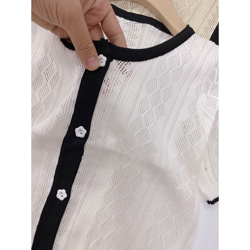 ÁO LEN LƯỚI REN SIÊU HOT NỮ MÃ 6556