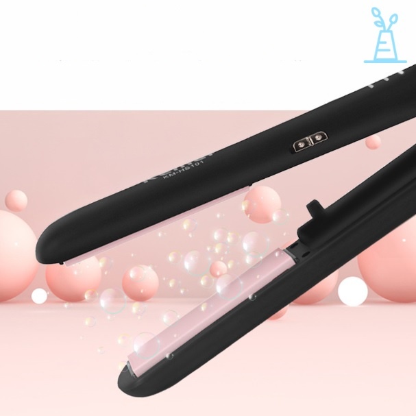 Máy Duỗi Tóc Tích Hợp Hỗ Trợ Pin Sạc Sử Dụng Không Dây Cao Cấp Kemei HS 101