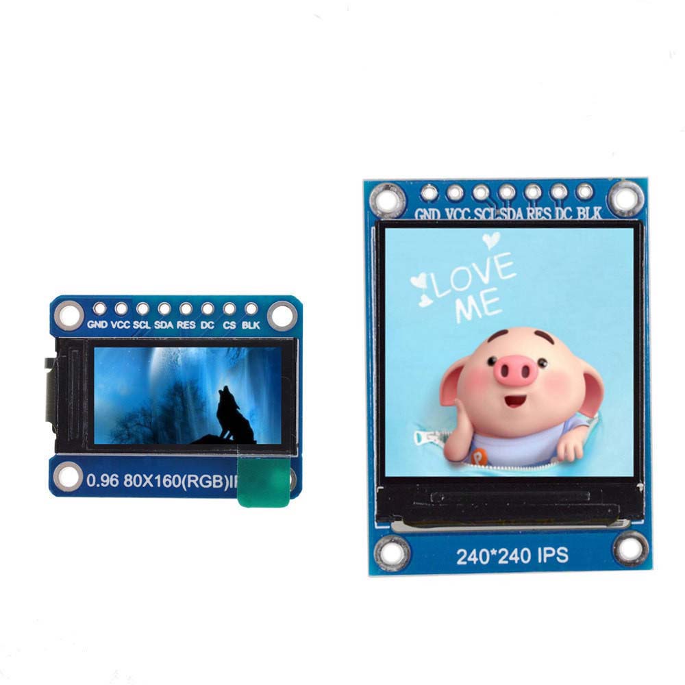 Mô đun màn hình hiển thị điện tử thông minh NORMAN SPI TFT LCD không OLED HD 65K 0.96 1.3 1.44 1.8 inch hiển thị 7P