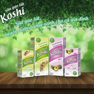 Sữa gạo lứt nguyên cám Date tháng 2/2020 . Loại 110ml
