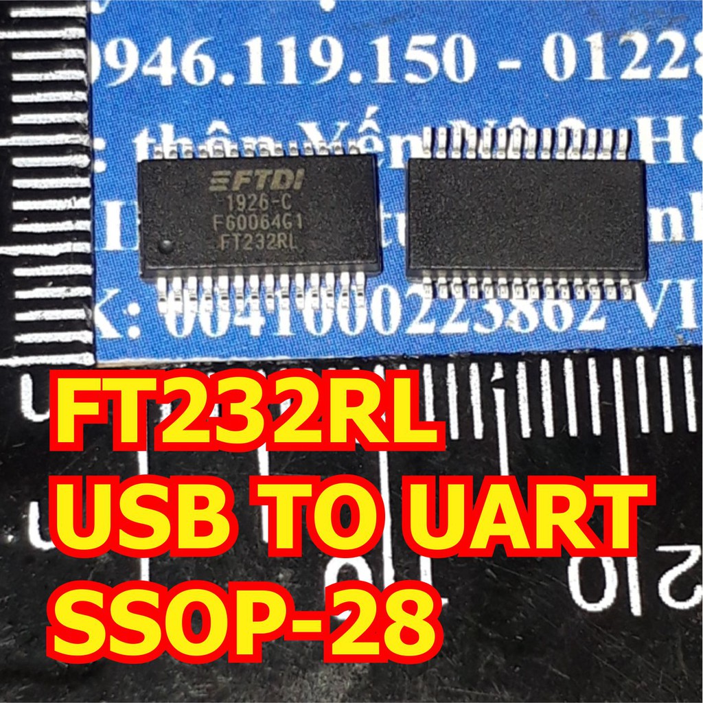 FT232RL USB TO UART SSOP-28 KDE1251
