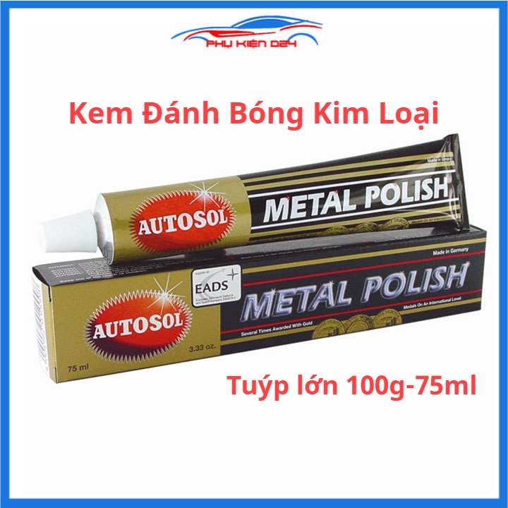 [HÀNG HOT] Kem đánh bóng kim loại Autosol (75m - 100g)
