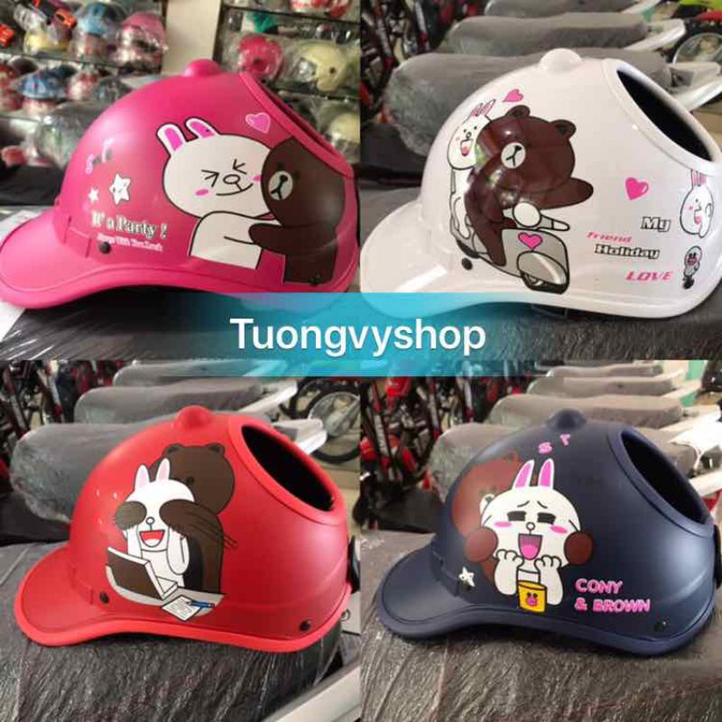 Mũ bảo hiểm hở chóp