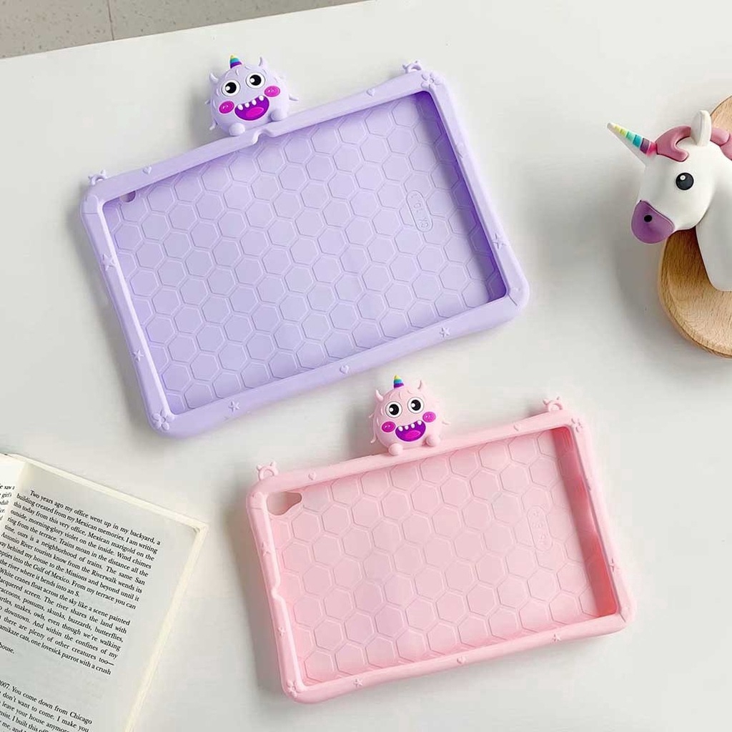 Only For Samsung Galaxy Tab A 8.0 inch 2019 SM-T290 SM-T295 SM-T297 T290 T295 T297 Tablet Monster Case Soft Silicone Shockproof Cover with Strap | BigBuy360 - bigbuy360.vn