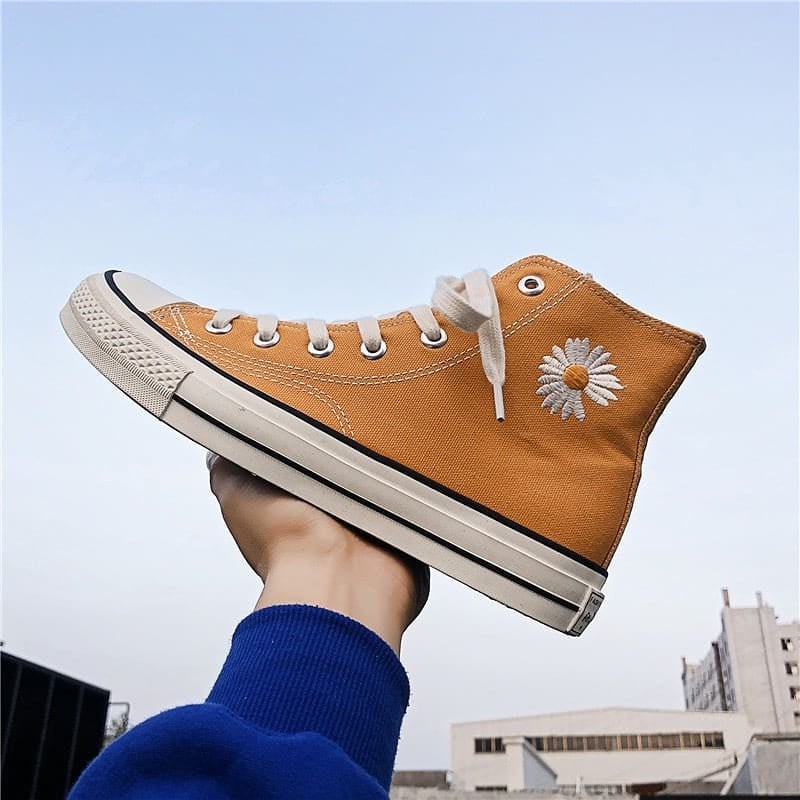 {freeship} Giày CV Cao Cổ Hoa Cúc Giày Học Sinh | BigBuy360 - bigbuy360.vn