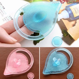 Miếng rửa mặt massage trị mụn đầu đen silicon