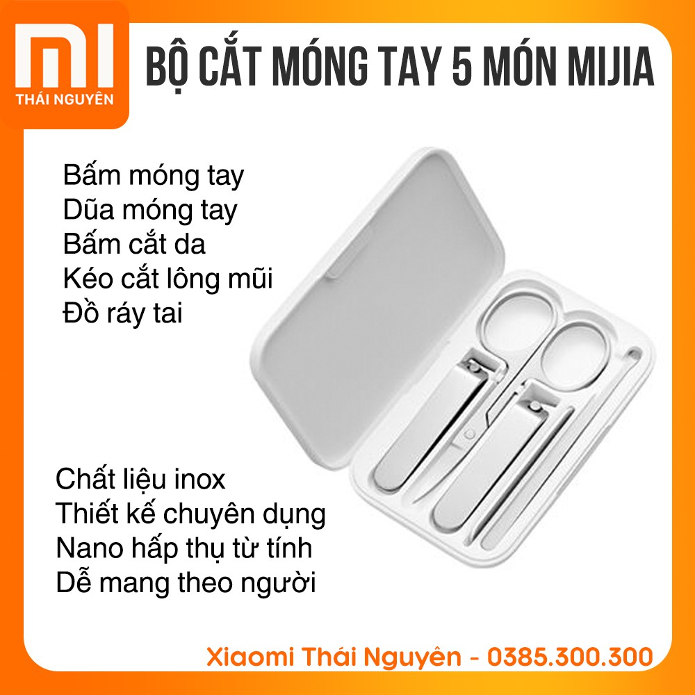 Bộ Dụng Cụ Cắt Móng Tay Đa Năng 5 Món Xiaomi Mijia