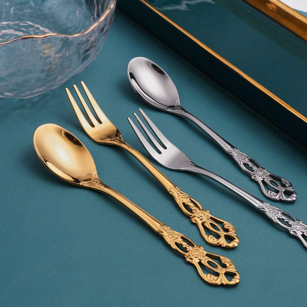 Muỗng Cà Phê Chạm Khắc Mới 1