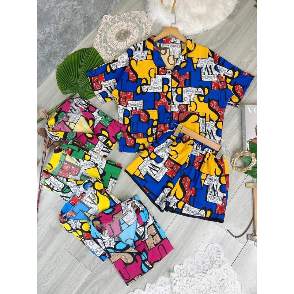 Set lập thể tay dơi quần đùi