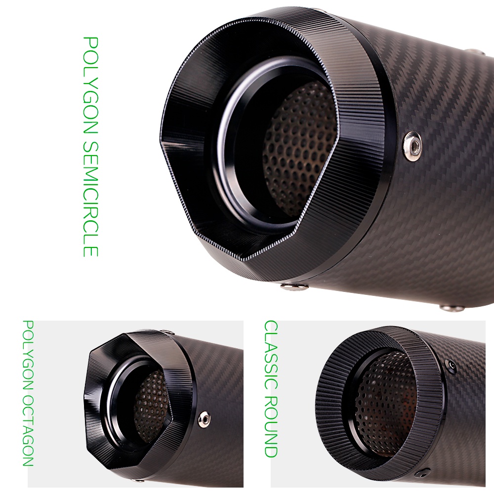 Ống Xả Khí Thải Giảm Thanh 51mm Cho Xe Đua