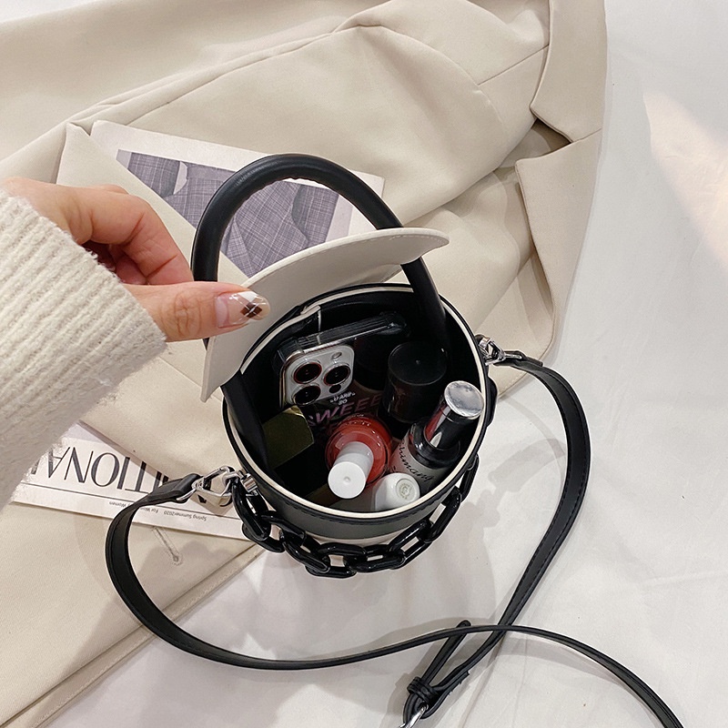 Ielgy niche Túi bucket Đeo Vai Thiết Kế Dễ Thương Cho Nữ