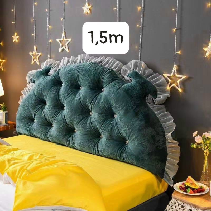 Gối tựa đầu giường mẫu hoàng gia,gồm 2 kích thước 1m5/1m8-hàng nhập khẩu