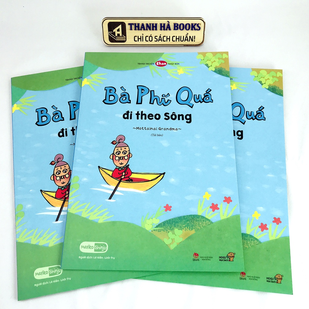 Sách - Tranh Truyện Ehon Nhật Bản - Bà Phí Quá - Ehon cho bé từ 2-6 tuổi (Bộ 3 quyển, lẻ tùy chọn)