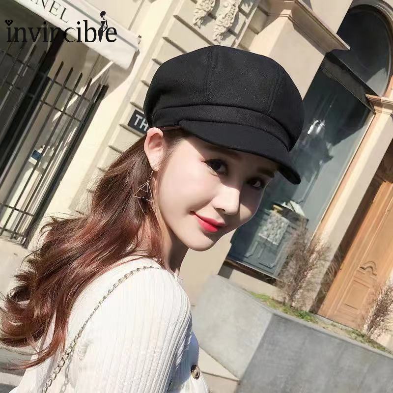Women Fashion French Style Beret/ Retro Artist Painter Cap/ Outdoor Casual Beanie Hats