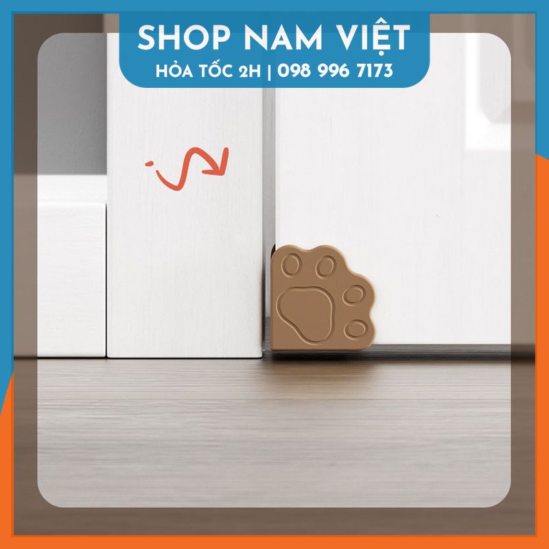 Miếng Bọc Góc Cửa, Bịt Chân Bàn Silicon Bảo Vệ Bé