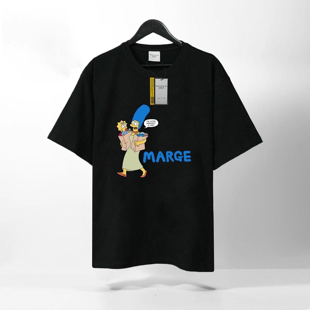 Áo Thun Tay Lỡ ADLV The Simpsons, áo phông unisex Form rộng oversize, chất liệu Cotton. KKIMShop