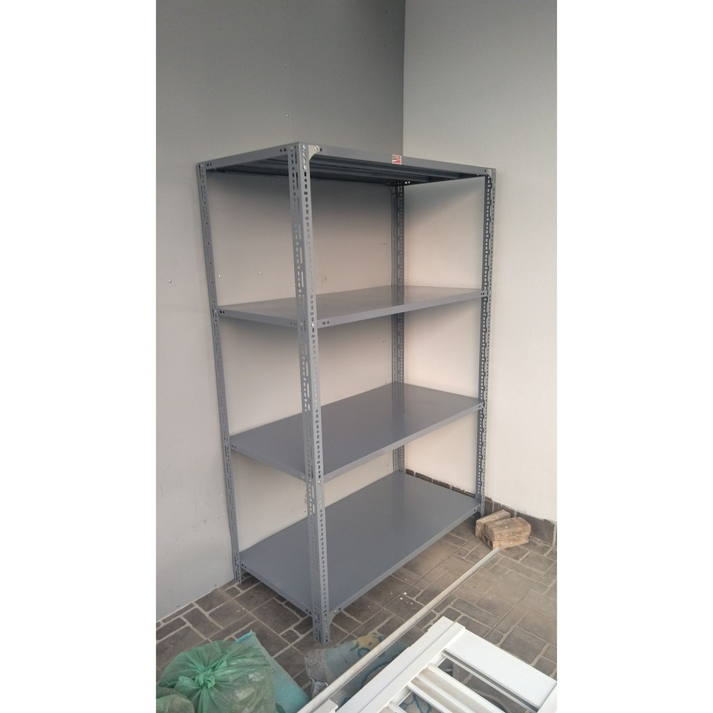 Kệ sắt V Lỗ 4 tầng