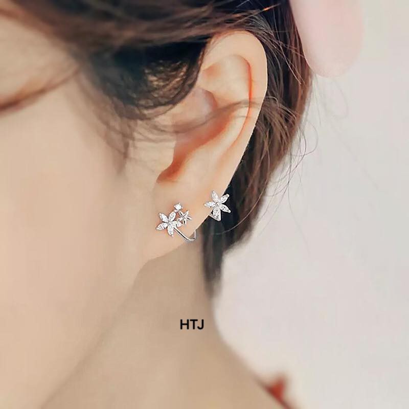 Hoa tai nữ-bông mẫu mới mã 7895 bạc ta