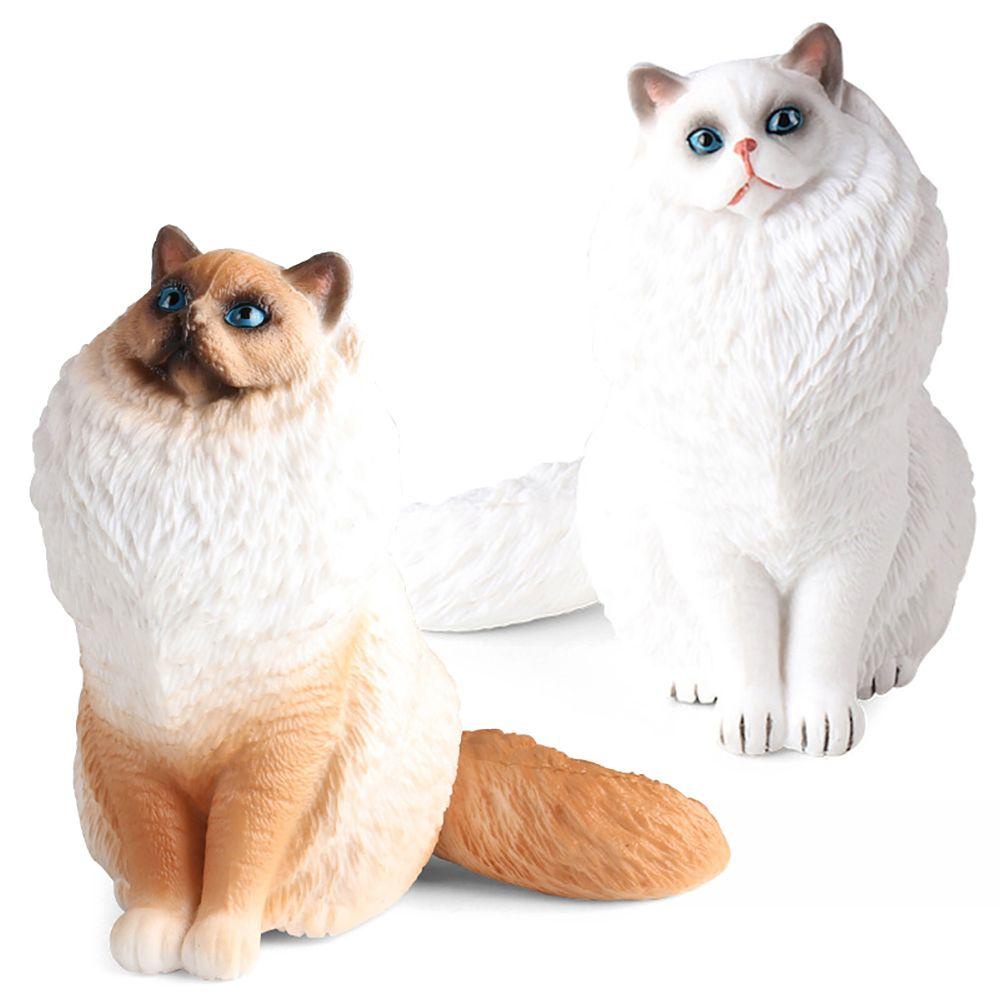 LAYOR1 Đồ Chơi Mô Hình Mèo Ragdoll Dễ Thương Cho Bé
