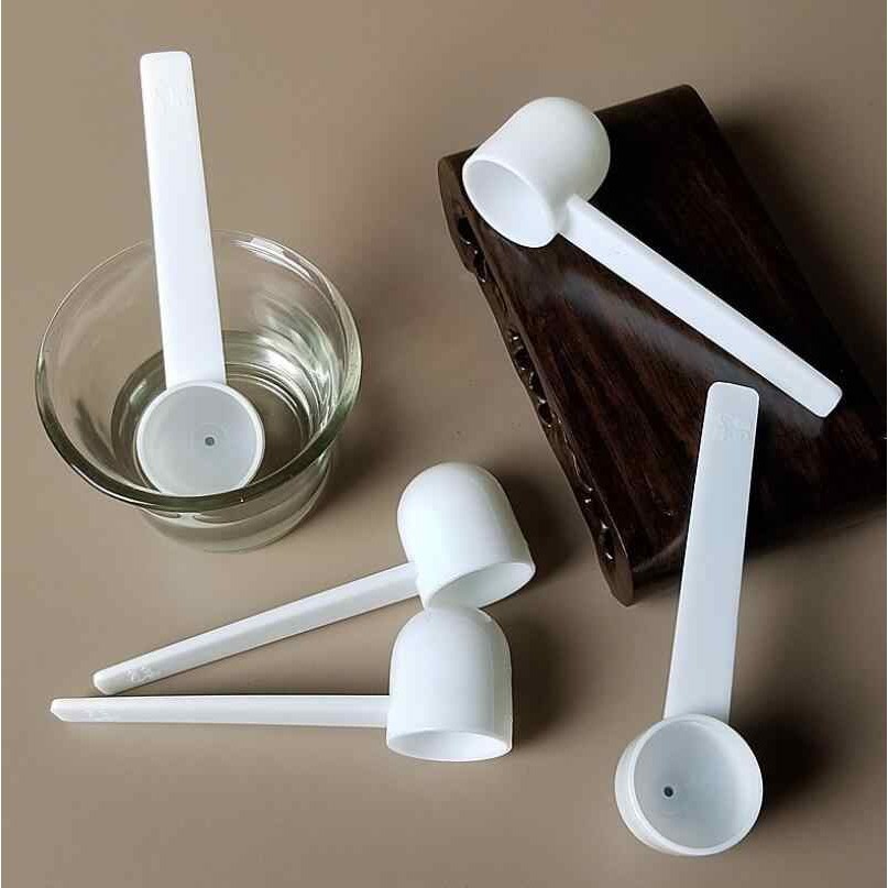 Muỗng Nhựa 5gam để đong Whey Protein & Mass Gainer