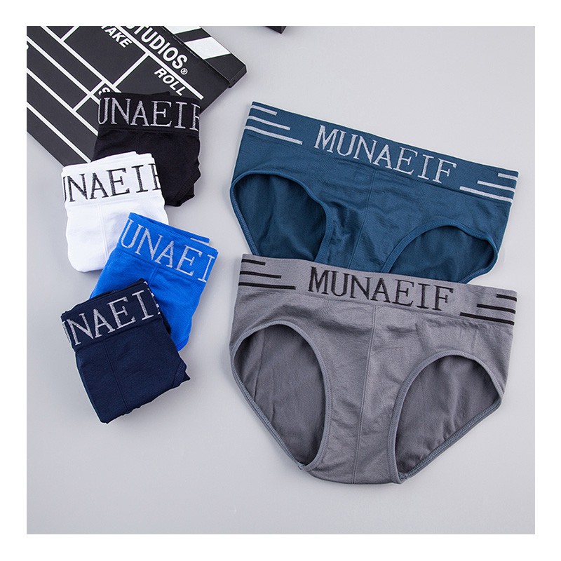 Quần lót tam giác MUNAFIE co giãn 4 chiều kích cỡ thoải mái cho nam LEMAS QL08