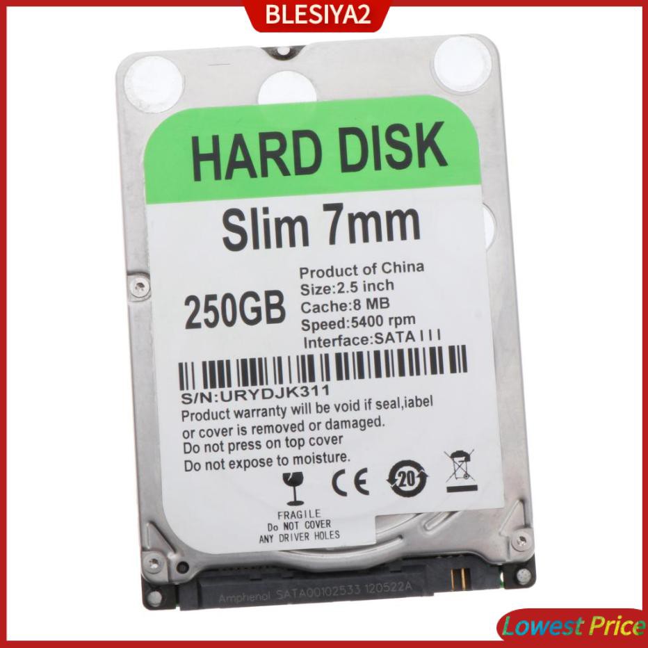 Ổ Cứng Trong 7mm Hdd 2.5 Inch Sata 6gb / S 5400rpm 8mb