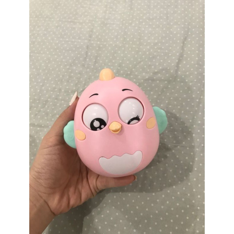 [Mã LIFE0503TOYS giảm 10% đơn 0Đ] Lật Đật Cho Bé Hình Chim Chớp Mắt Ngộ Nghĩnh Phát Nhạc Nhựa ABS An Toàn LD04